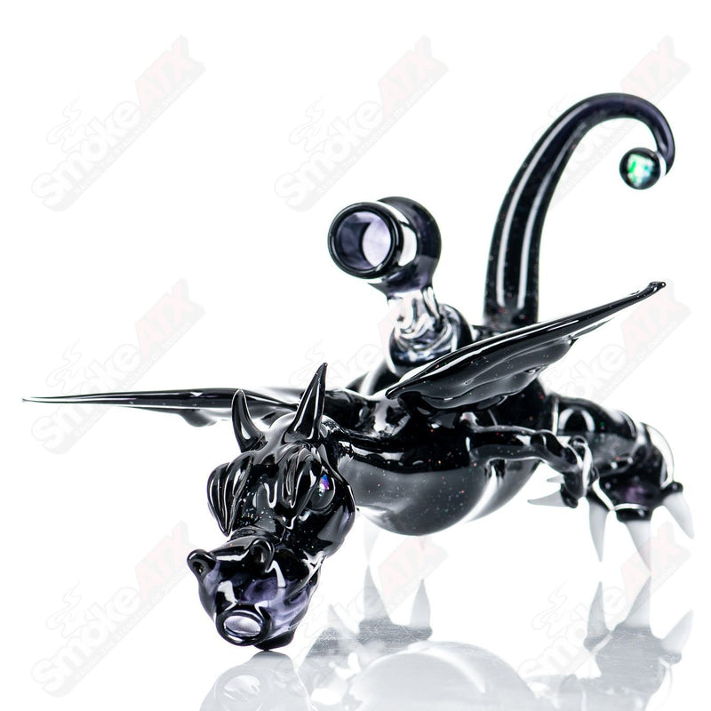 Crushed Opal Dragon Hendy Glass - Smoke ATX 