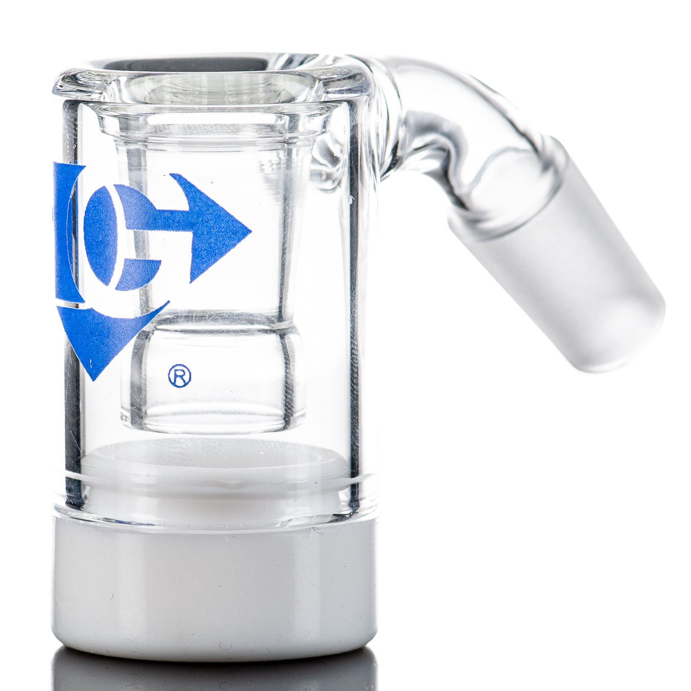 14/45 Mini Silicone Bottom Dry Catcher Diamond Glass