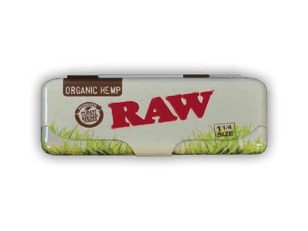 RAW Organic Hemp Metal Papers Storage Protector Case 1 1/4