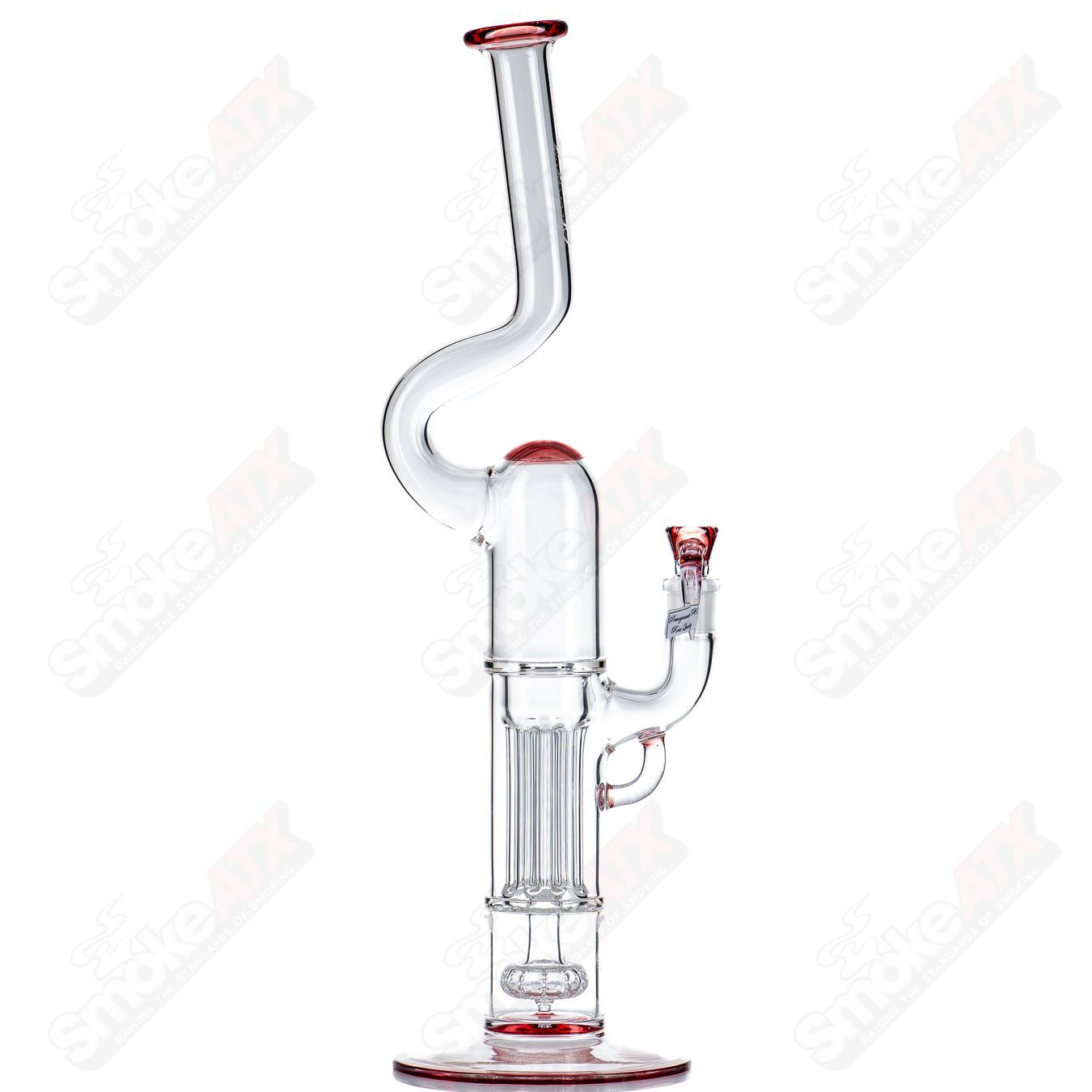 Pillar Natty Neck Solid Foot w/ Full Accent Sovereignty - Smoke ATX 
