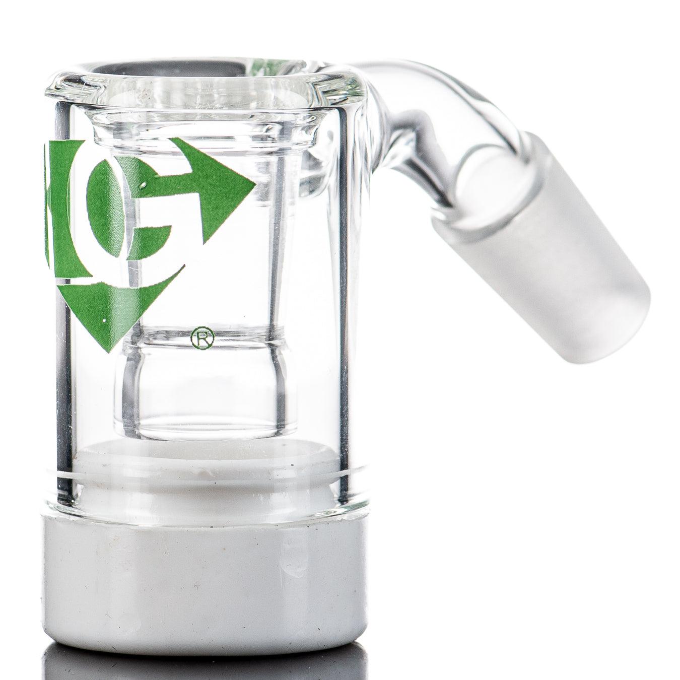 14/45 Mini Silicone Bottom Dry Catcher Diamond Glass