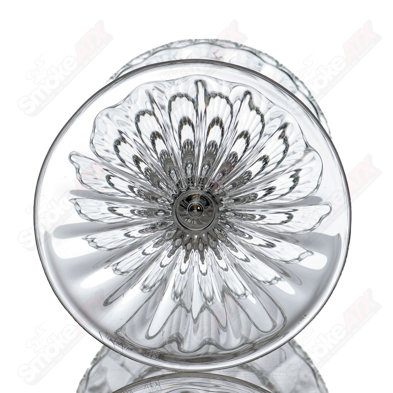 #1 Wine Glass Venetian Rad Glass - Smoke ATX