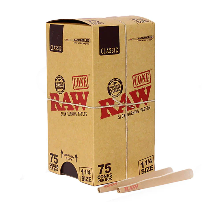 75ct 1 1/4 Backrolled Classic Cones RAW