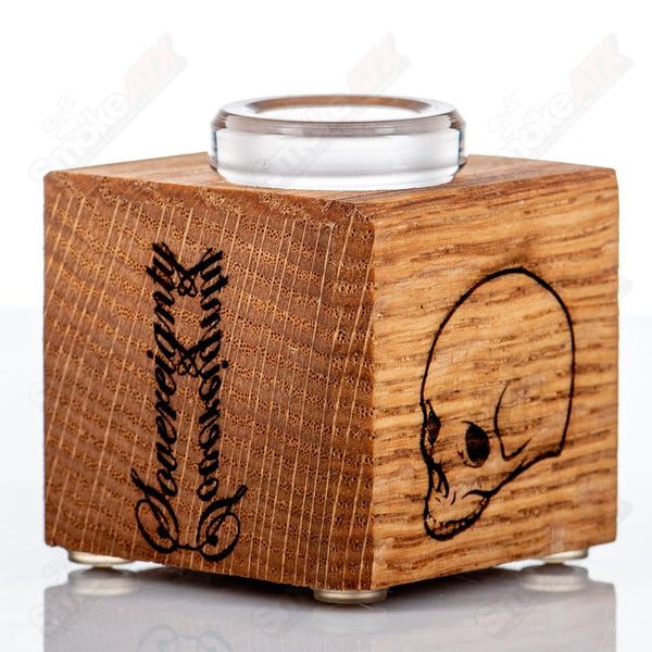 "BloodShed Red Oak 1-Hole Slide Stand Sovereignty - Smoke ATX 