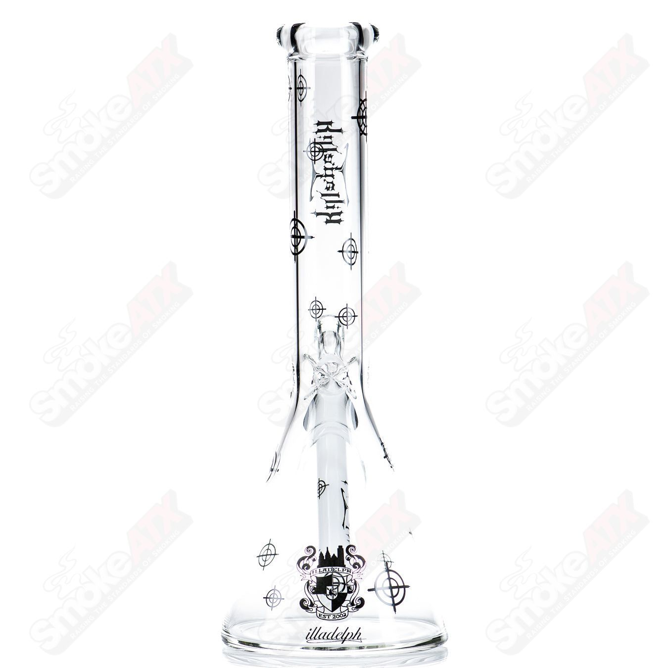 12" 5mm Mini Killadelph Beaker Illadelph - Smoke ATX 