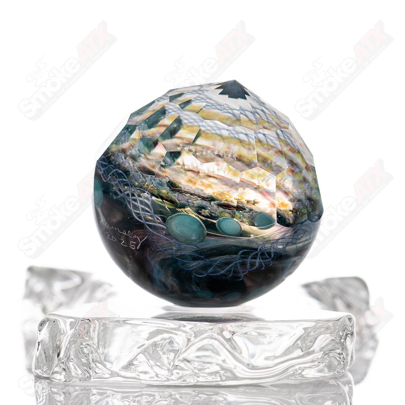 Starry Marble Glass Impact x Fatal Facets - Smoke ATX 