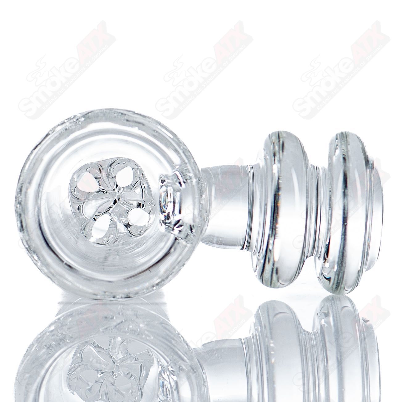 50mm Straight w/ Double Apocoline Perc Dirty Rico - Smoke ATX 