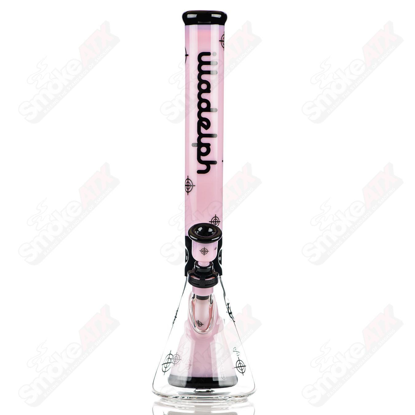 Killadelph - Milky Pink Scoped Collins Beaker - Smoke ATX