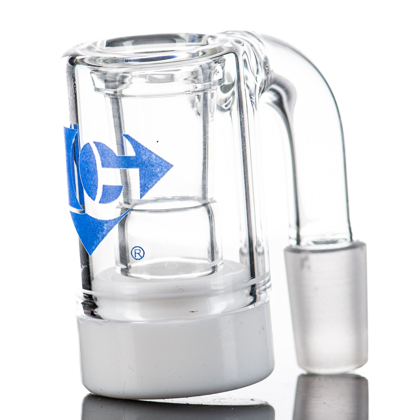 14/90 Mini Silicone Bottom Dry Catcher Diamond Glass