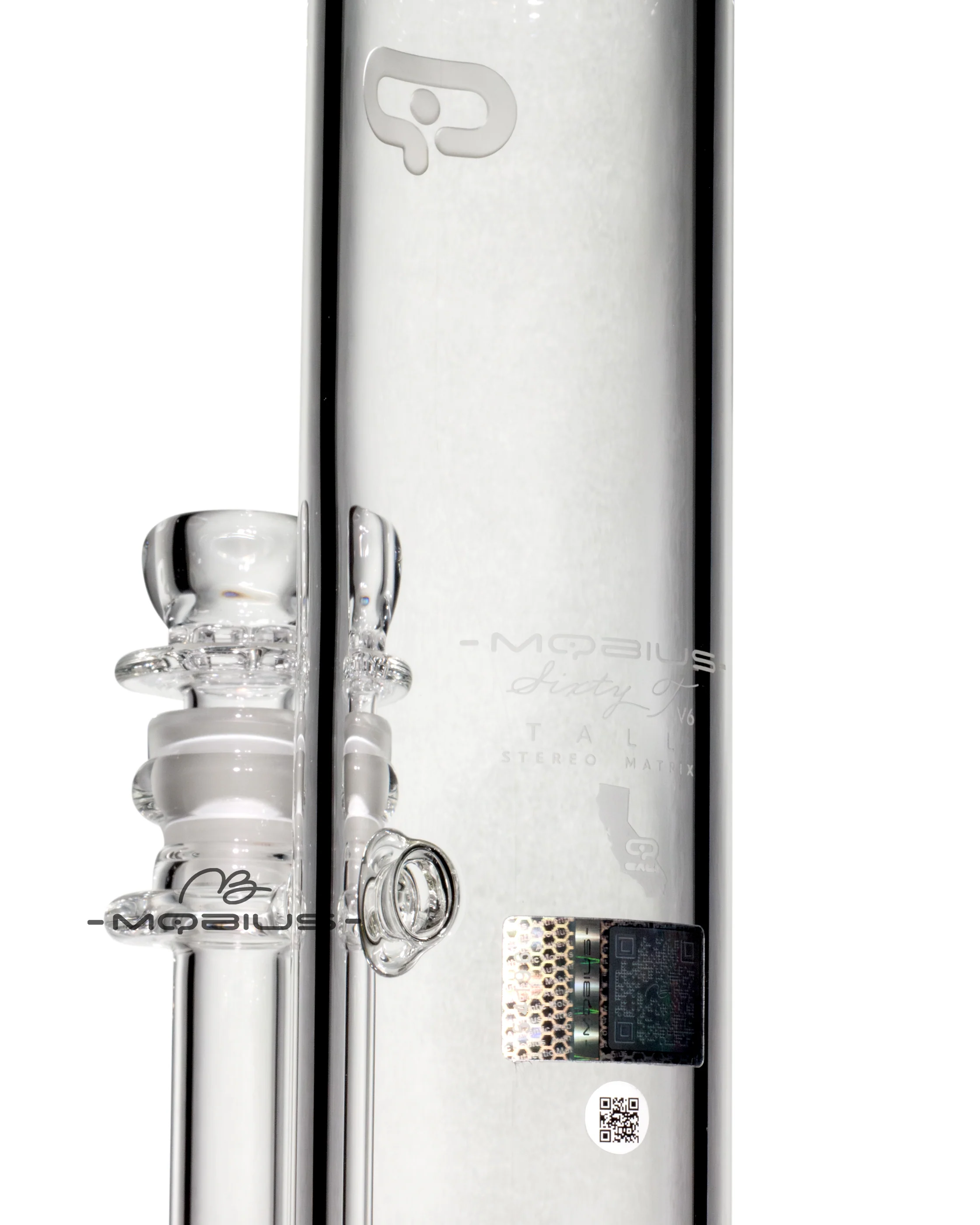 60T Tall Stereo Matrix V6 Clear Mobius
