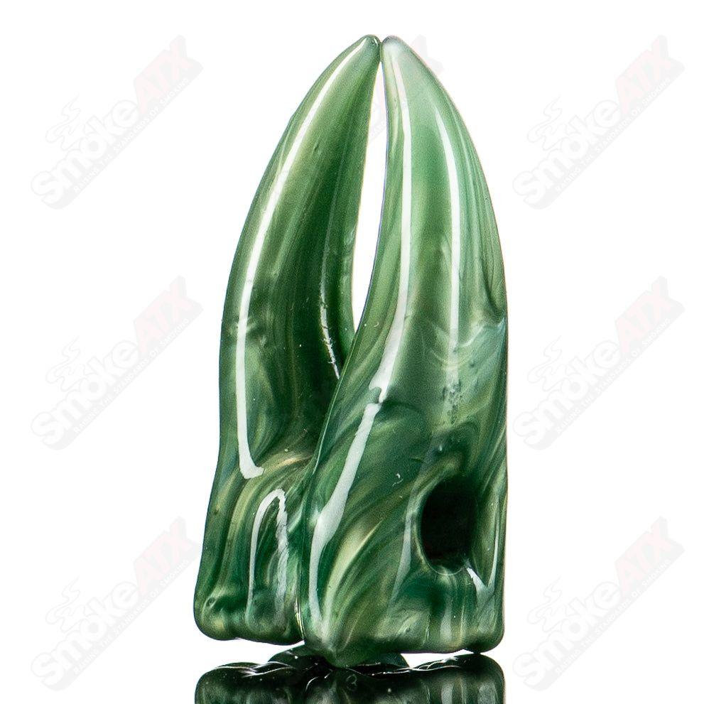 #1 Teeth Pendant Grime Glass