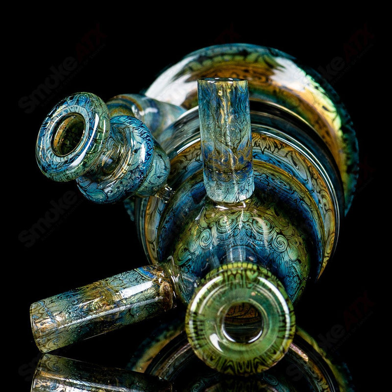 Fumed Apex Incycler (Signed 2021) RAM - Robert Mickelsen Glass - Smoke ATX