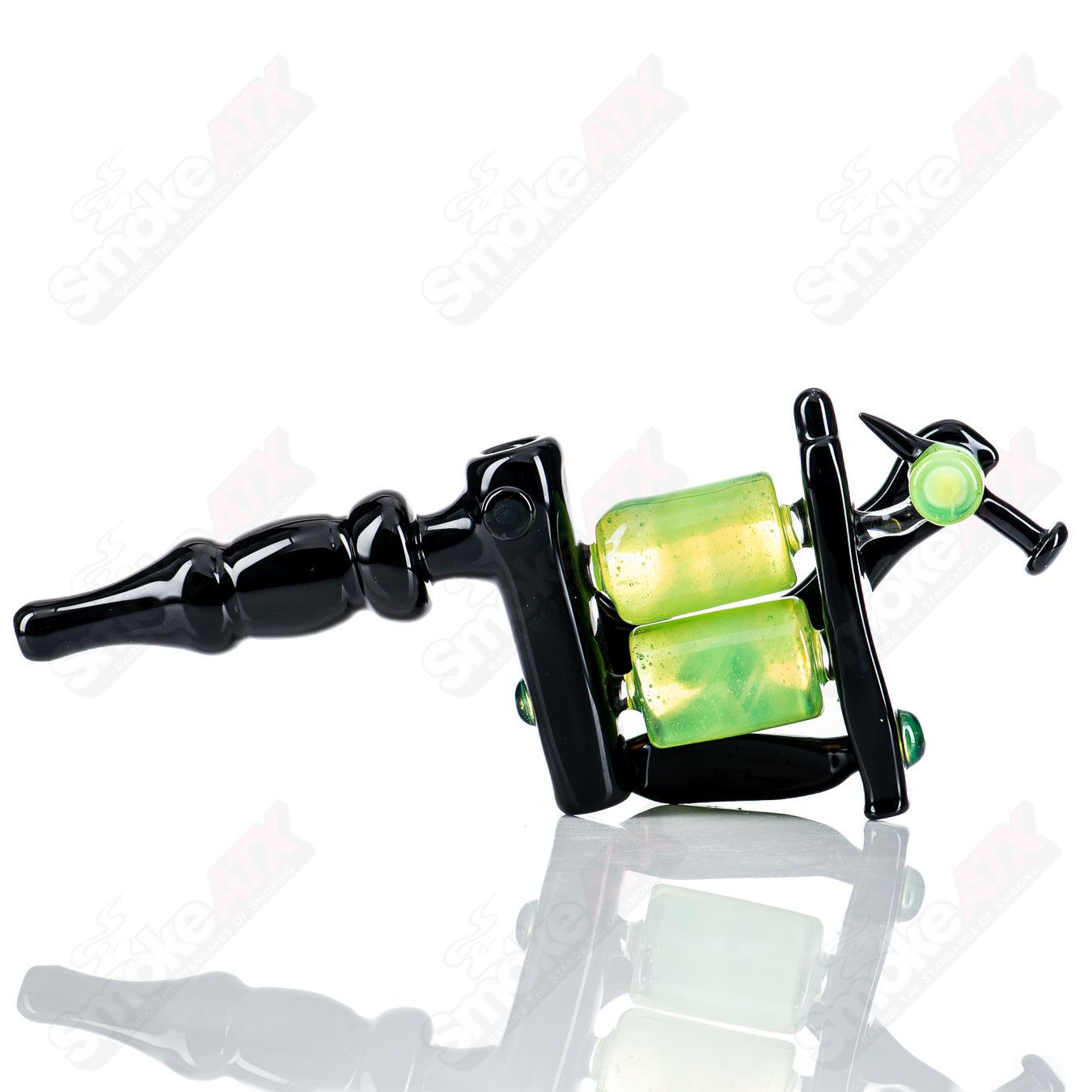 Black/Slime Tattoo Gun  Rig by JMass - Smoke ATX 