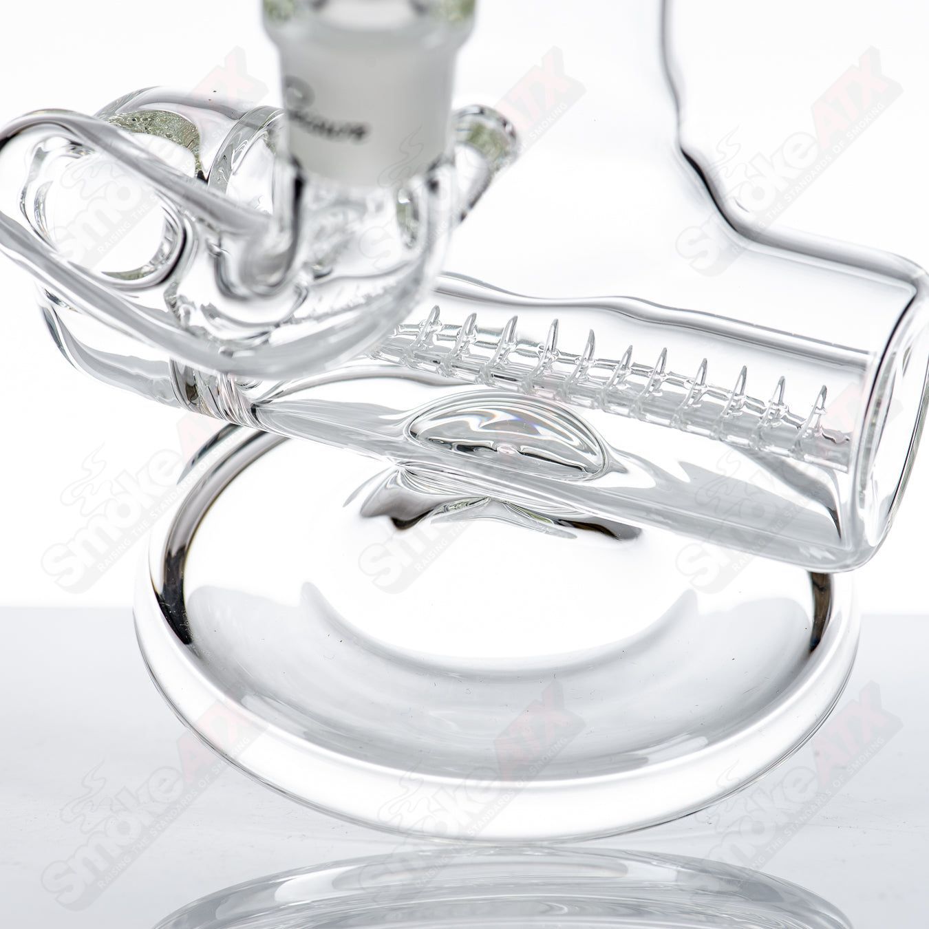 13/Inline Flower Tube Leisure Glass - Smoke ATX 
