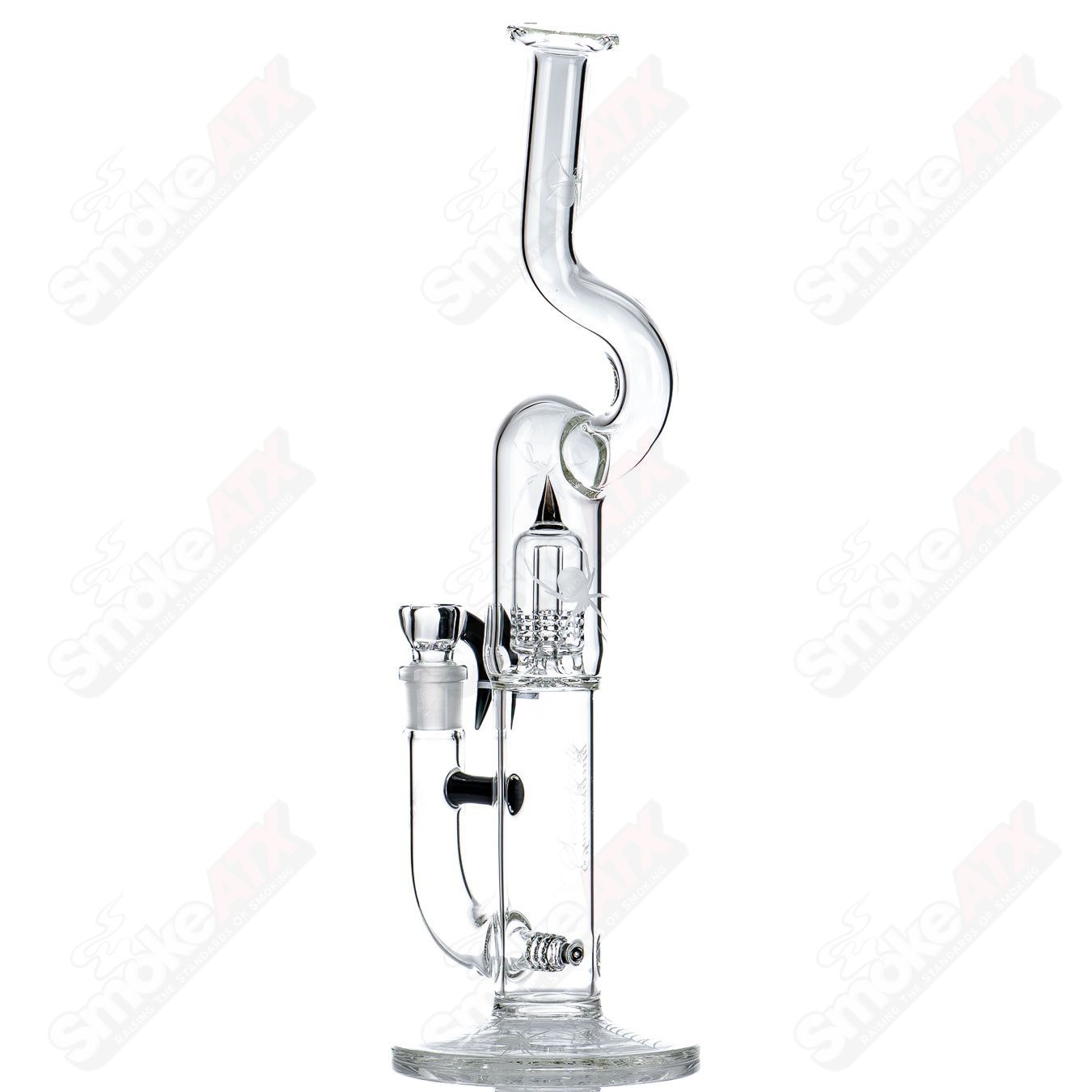 50mm Grid Dome 360 Stemline w/ Minor Accent & Natty Neck & Halloween pattern Sovereignty - Smoke ATX 