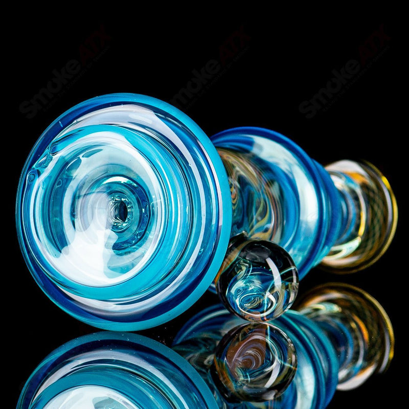 Meta-Terrania Puffco Water Top by Gatez Glass - Smoke ATX 