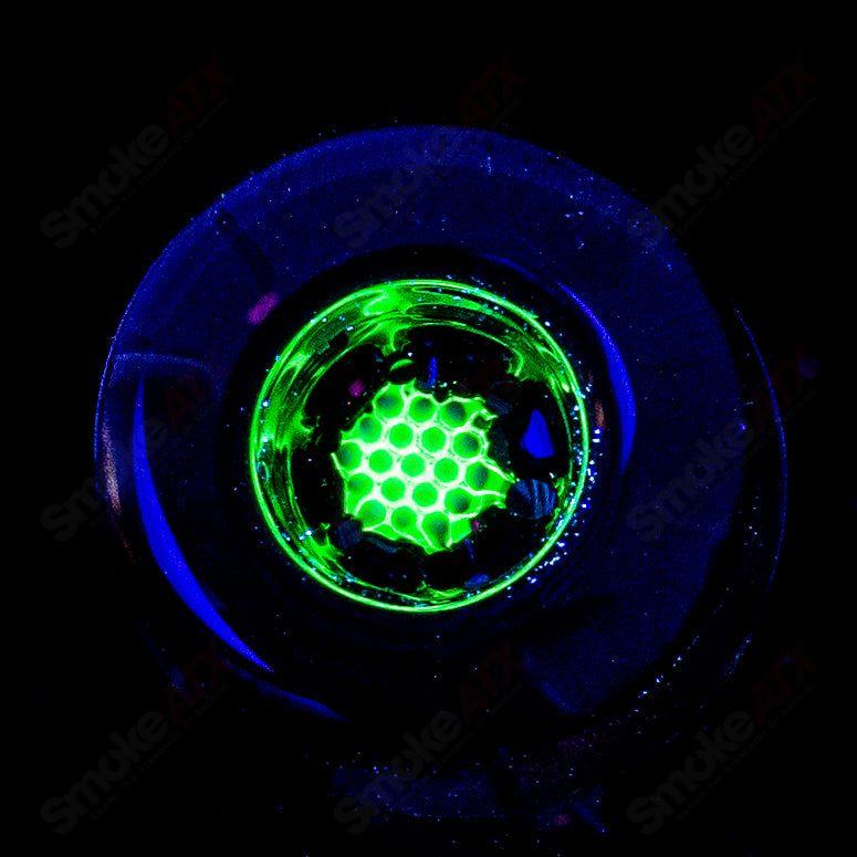 #5 14mm UV Color Elements Multi Hole Bowl Mobius