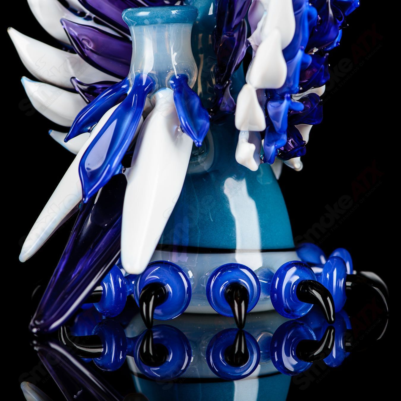 Lace Face Blue Jay Recycler (2 of the Bird Series) - Smoke ATX