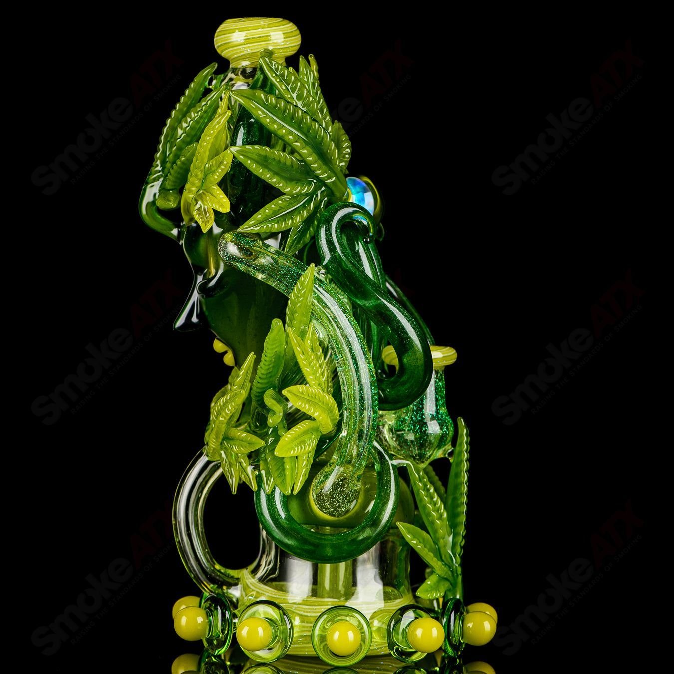 Lace Face Ganja Goddess Recycler - Smoke ATX