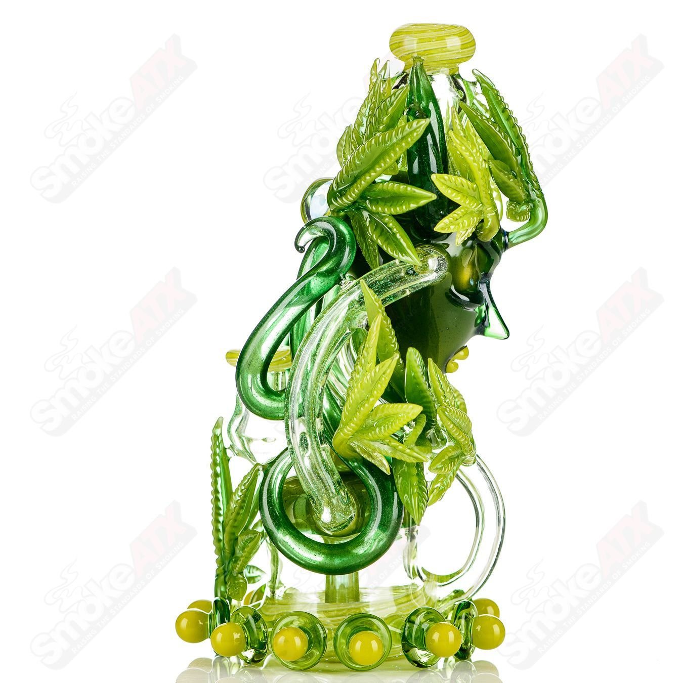 Lace Face Ganja Goddess Recycler - Smoke ATX