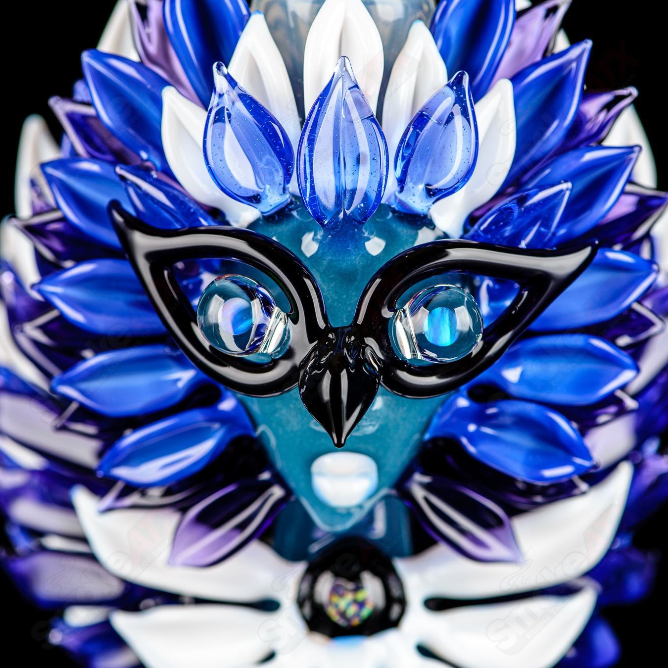 Lace Face Blue Jay Recycler (#2 of the Bird Series) - Smoke ATX