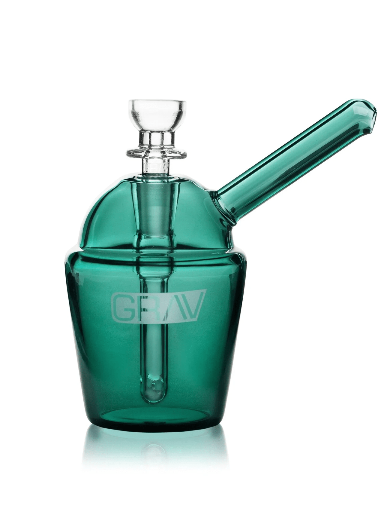 Lake Green Pocket Slush Cup Bubbler GRAV - Smoke ATX