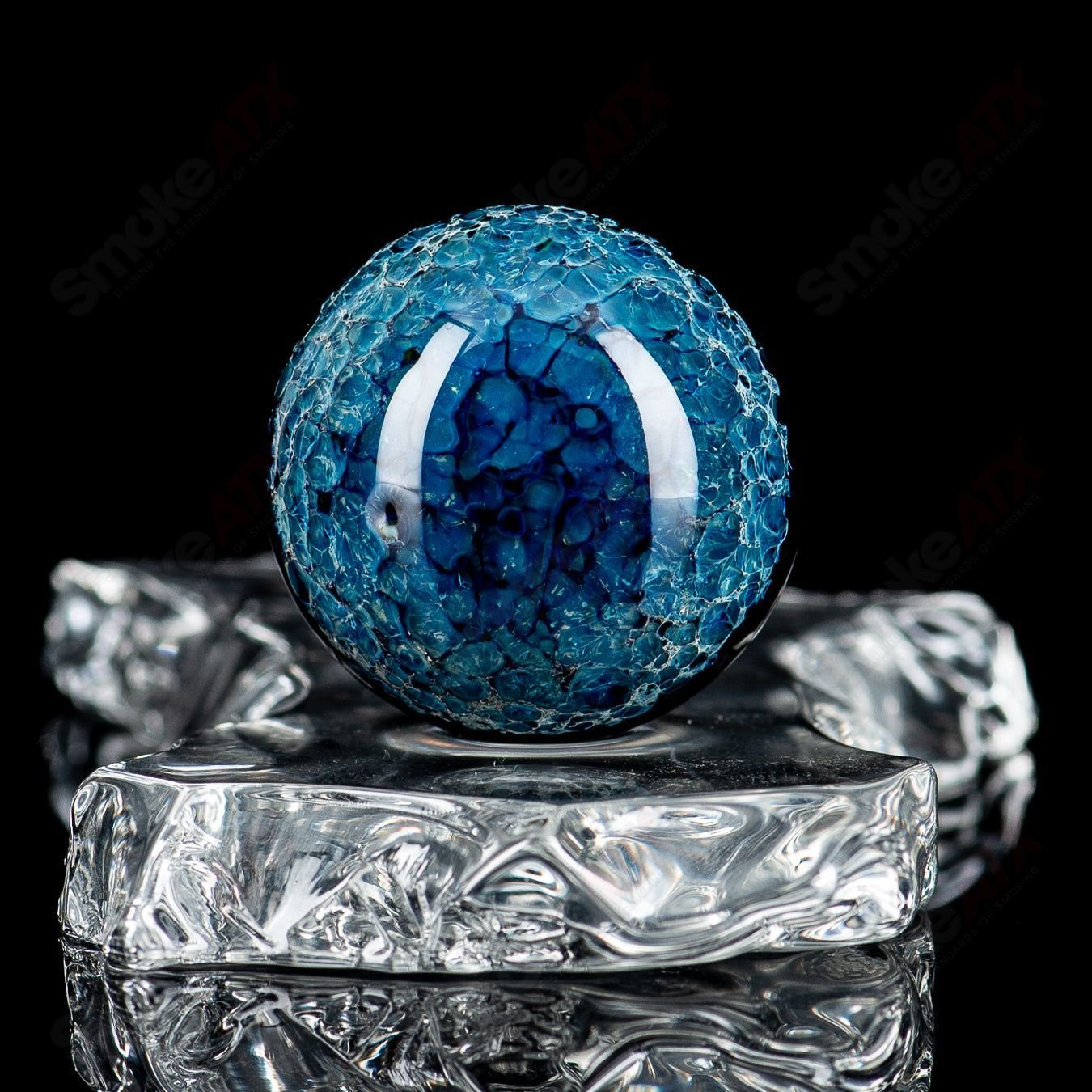 Large Space Slurper Marble Collab Eric Mort x Fatal Facets - Smoke ATX