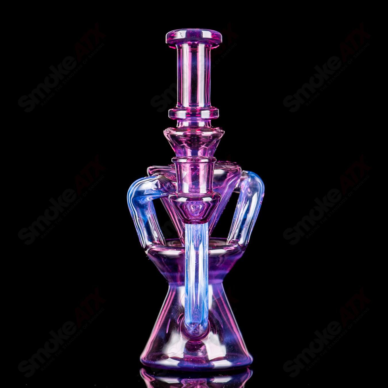 #2 Mini Two & Through Recycler Captn Chronic - Smoke ATX