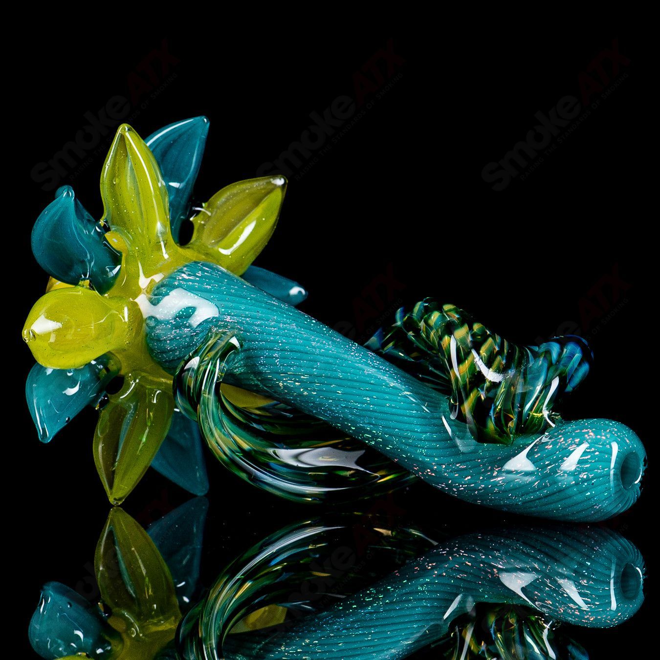 Lace Face x Dosh - Dichro Chillum - Smoke ATX 