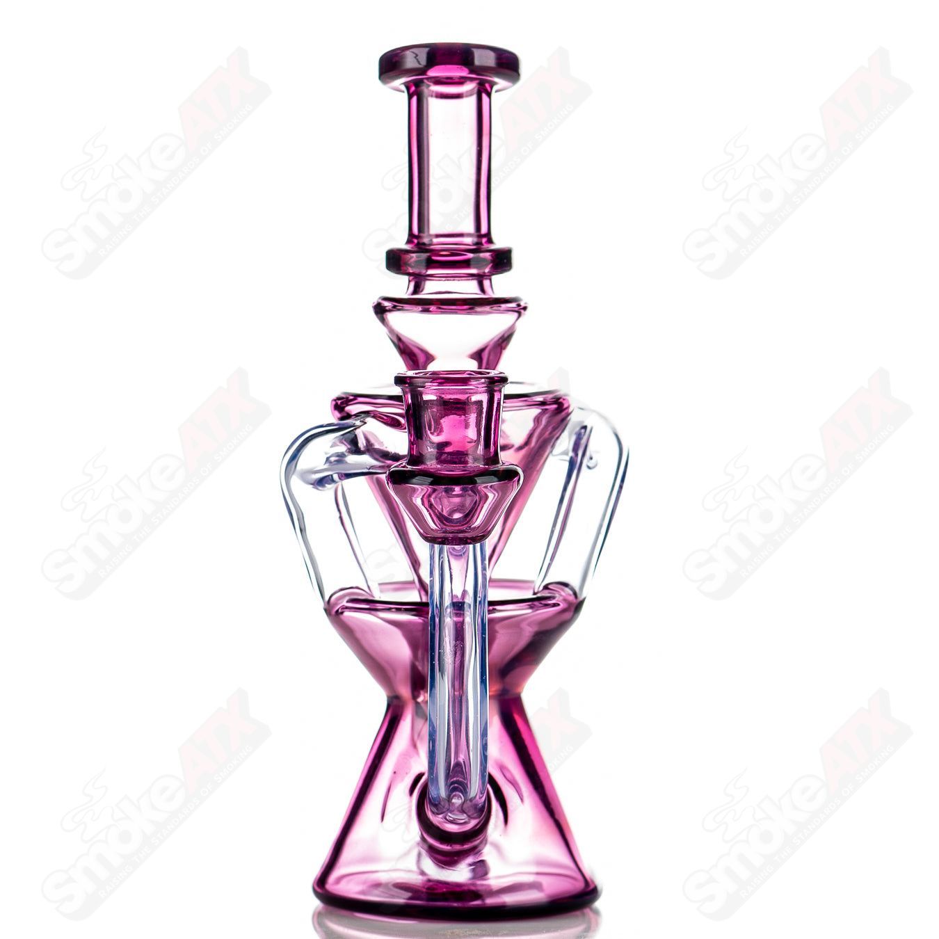 #2 Mini Two & Through Recycler Captn Chronic - Smoke ATX