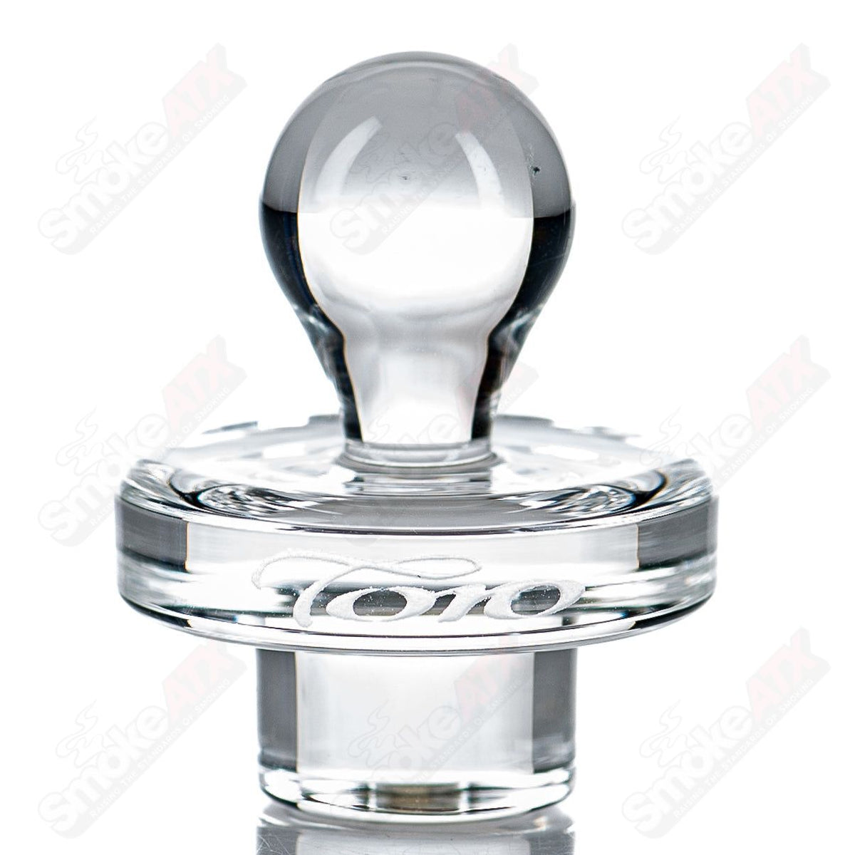 25mm Clear UFO Cap by Toro Glass | Smoke ATX