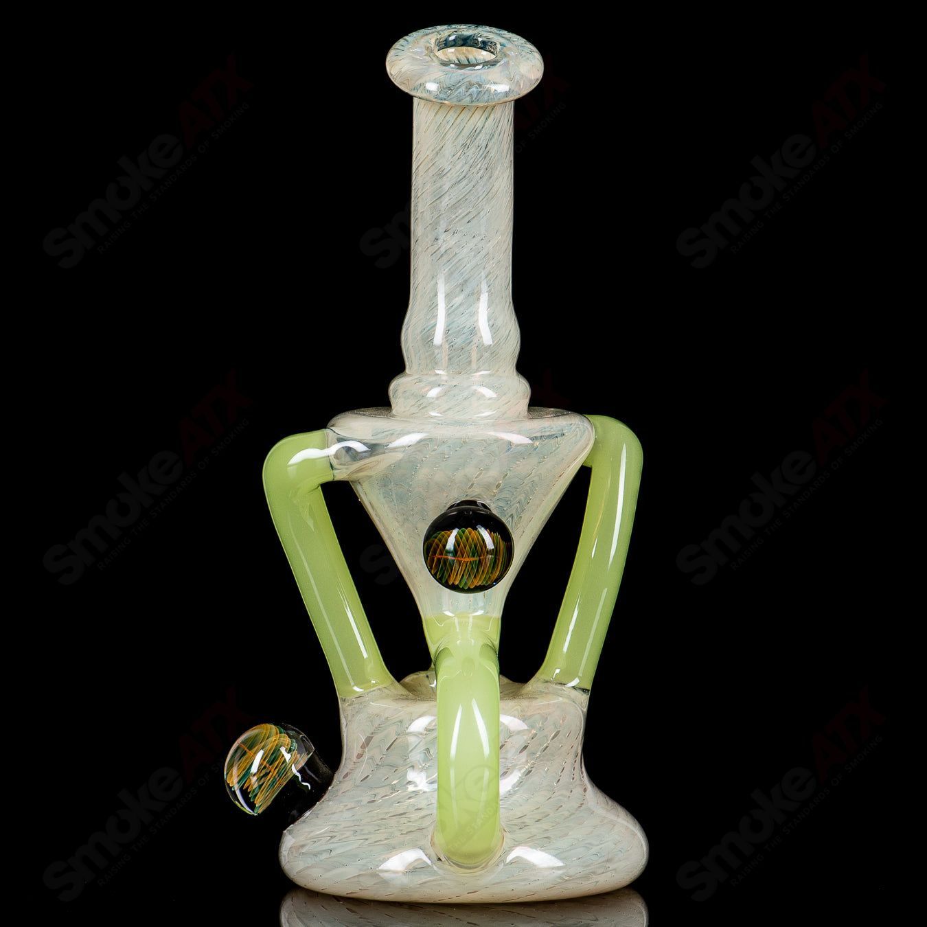 Lime Green & Fume Recycler by Sweet Feet - Smoke ATX