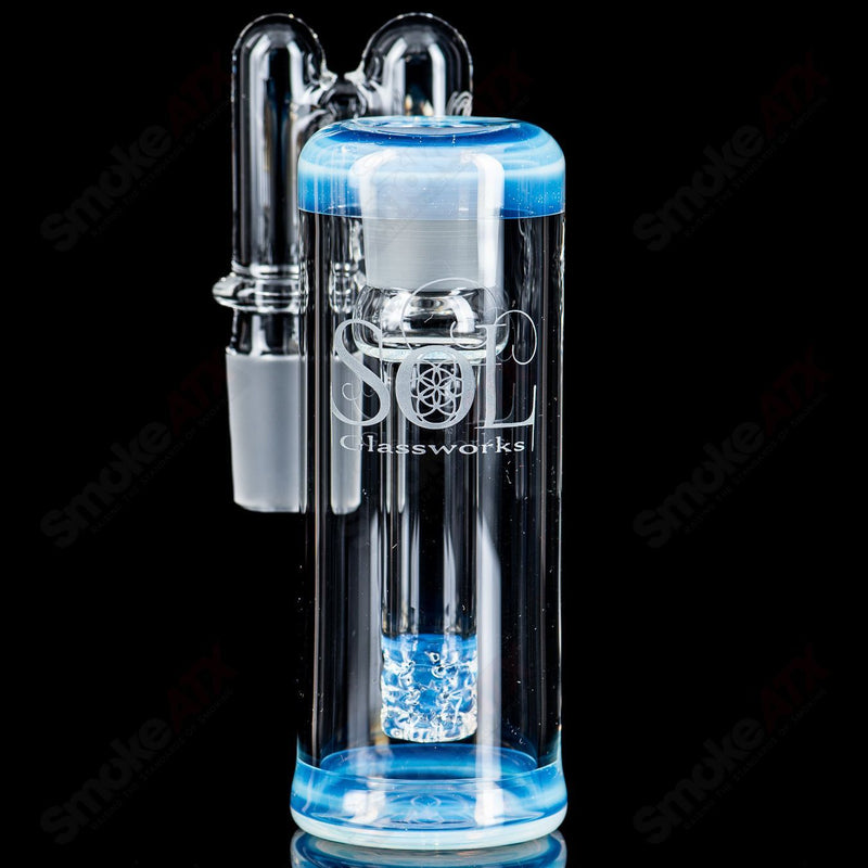 14mm (UV Glopal) Dry Catch by SOL Glassworks - Smoke ATX