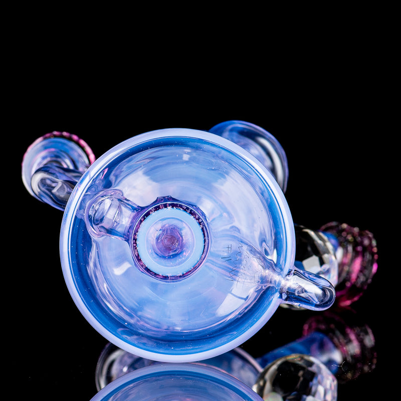 #1 Faceted Two & Through Full-Size Recycler w/ Opal by Captn Chronic