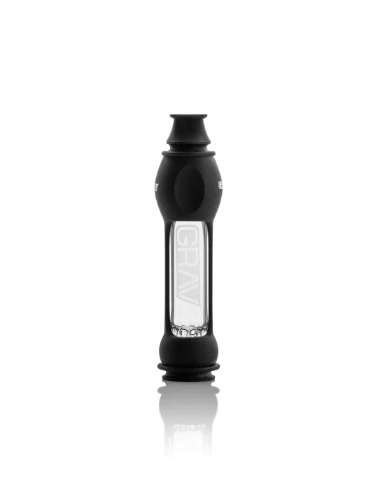 Black 16mm Grav Octo-Taster w/ Silicone - Smoke ATX 
