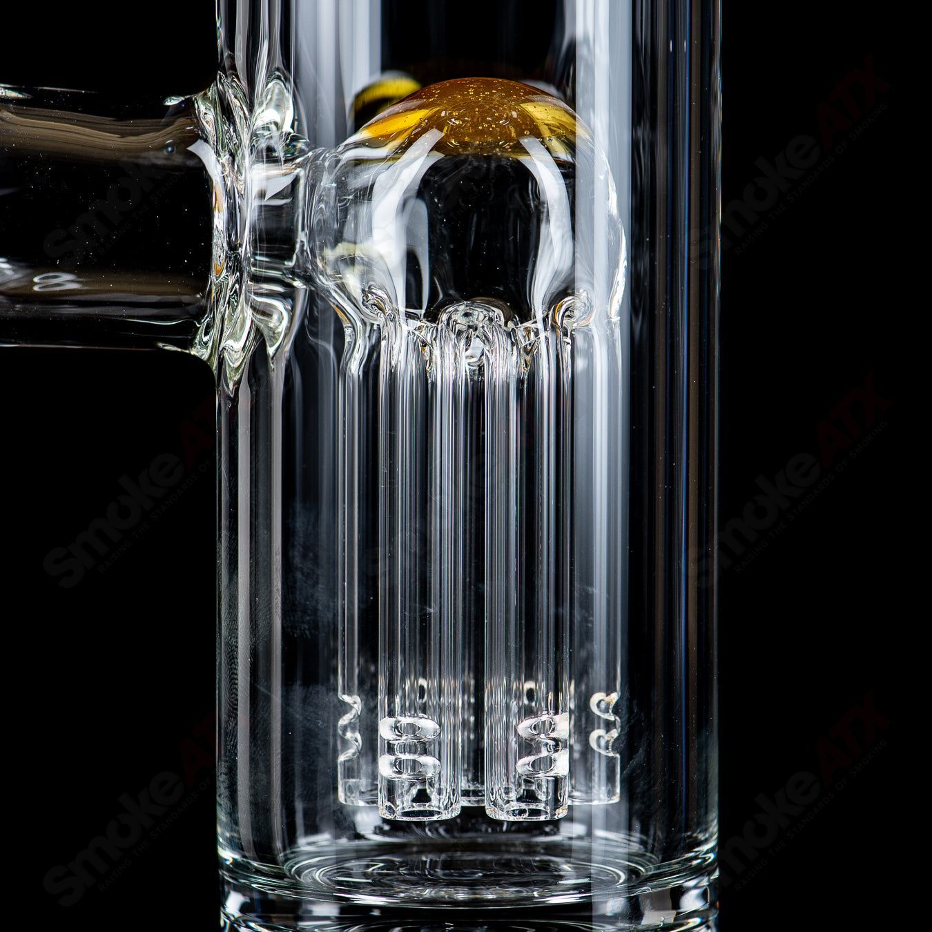 #2 18mm 7/13 Arm Perc w Color Cap (CFL) Toro Glass - Smoke ATX