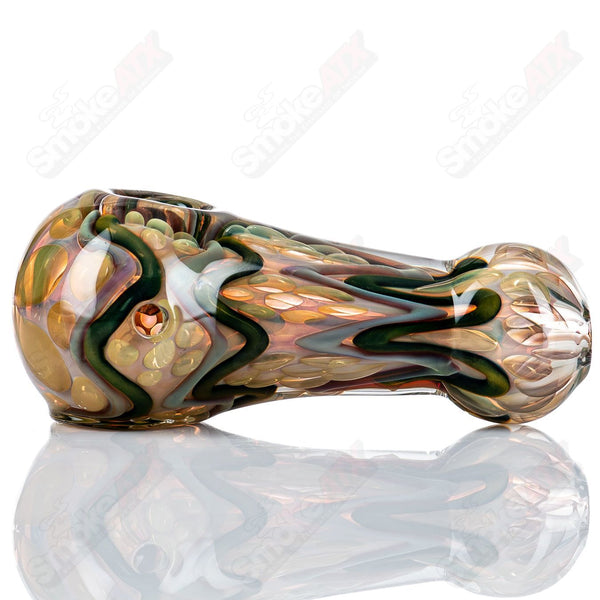 #3 Gold & Silver Fume I/O Spoon by Shane Smith - Smoke ATX 