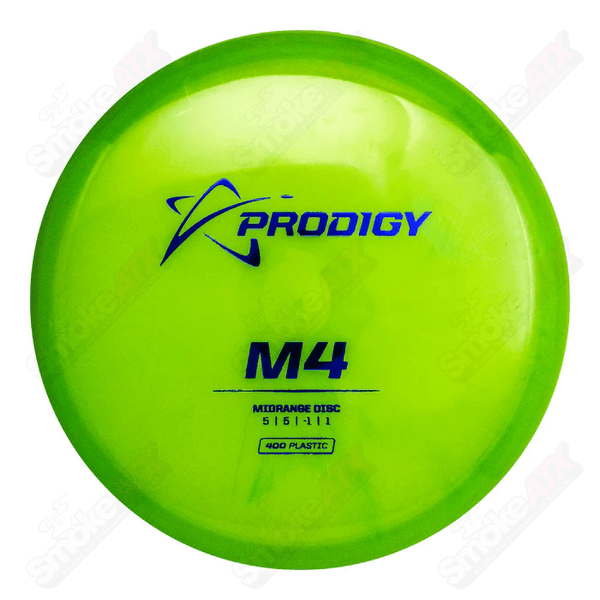 165-169g  M4  Green Midrange Disc - 400 Plastic Prodigy Disc - Smoke ATX 