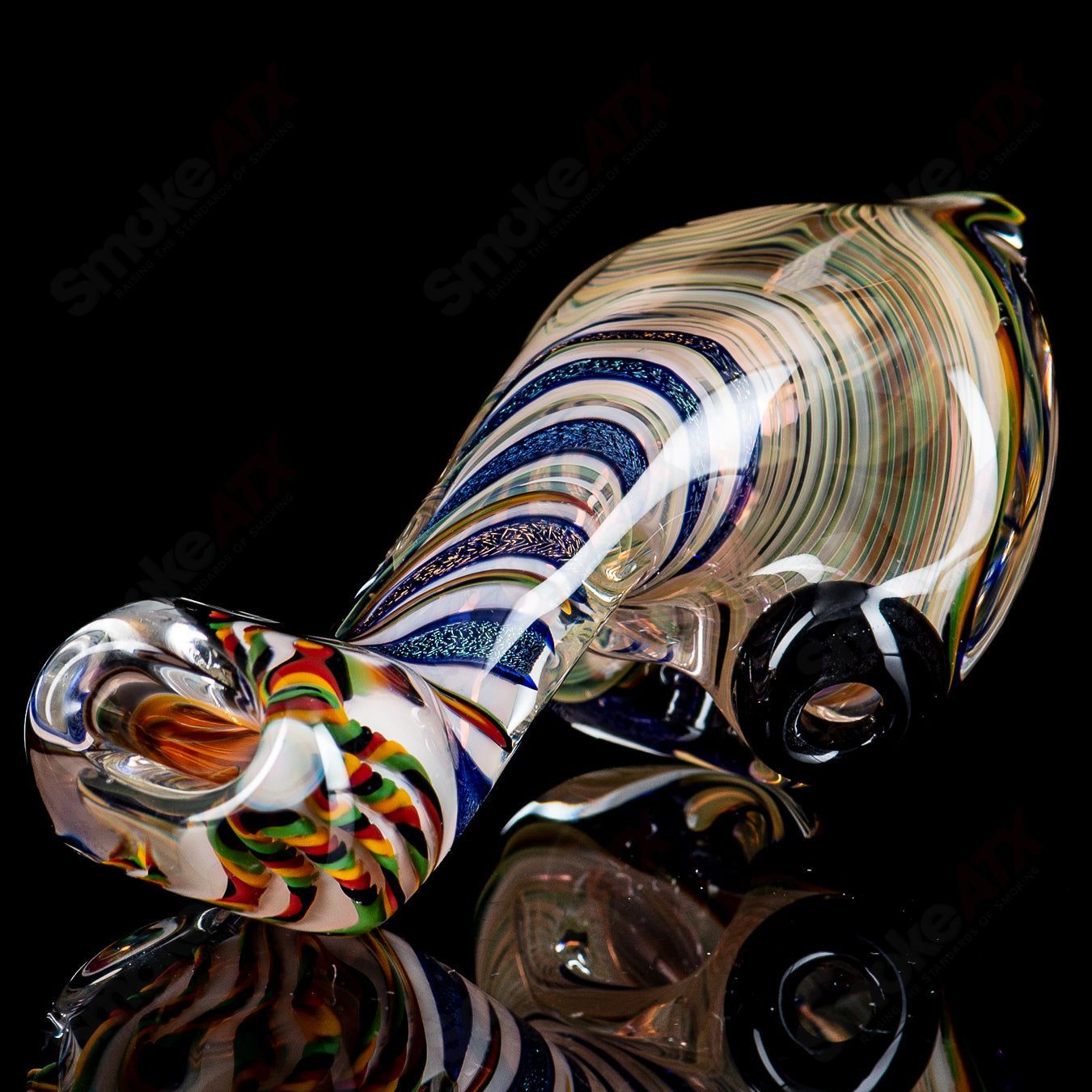 #3 Dichro Flower Sherlock Talent Glass - Smoke ATX 