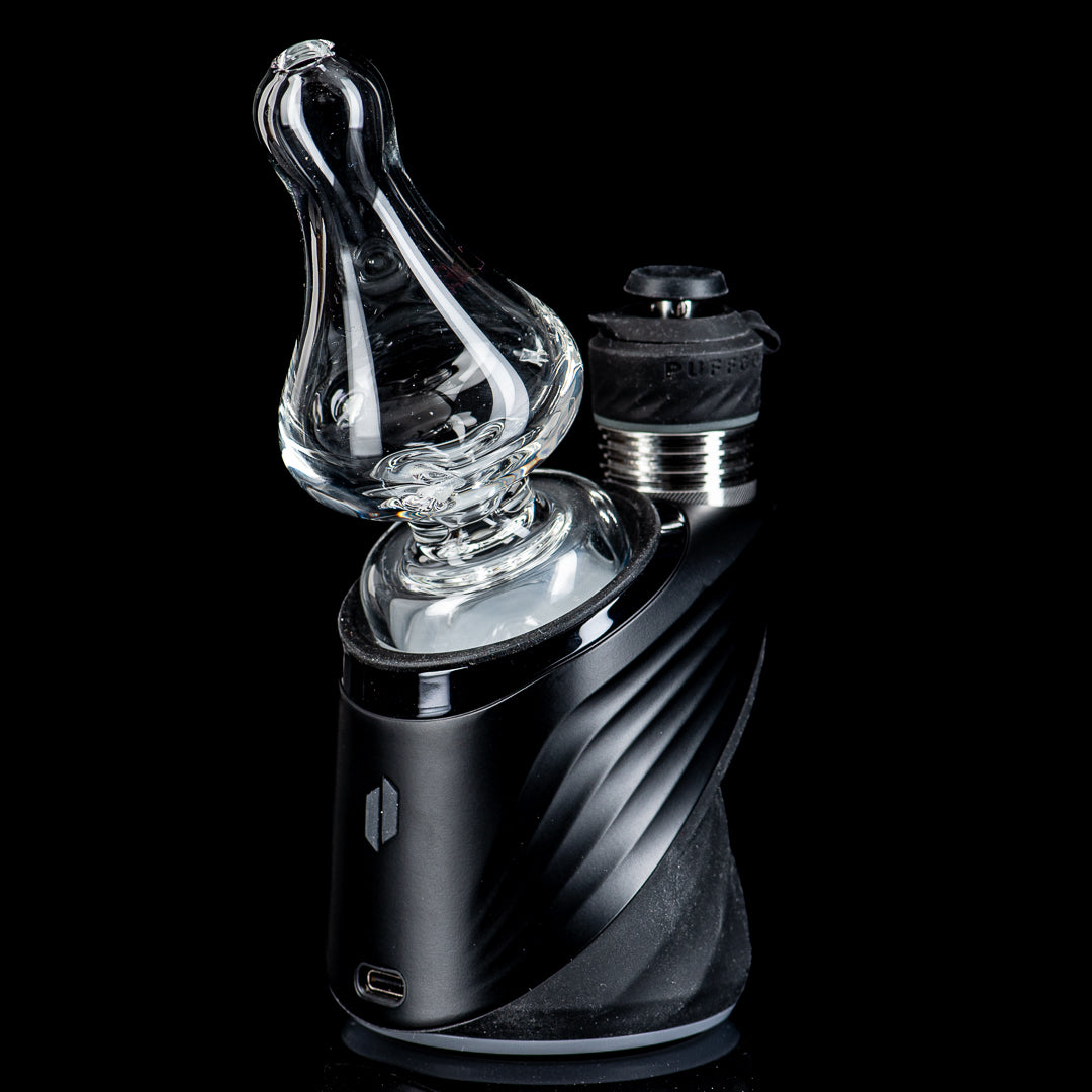 Purple Label Classic Puffco Peak Dry Top glass accessory by American Helix, designed for Puffco Peak vaporizer.