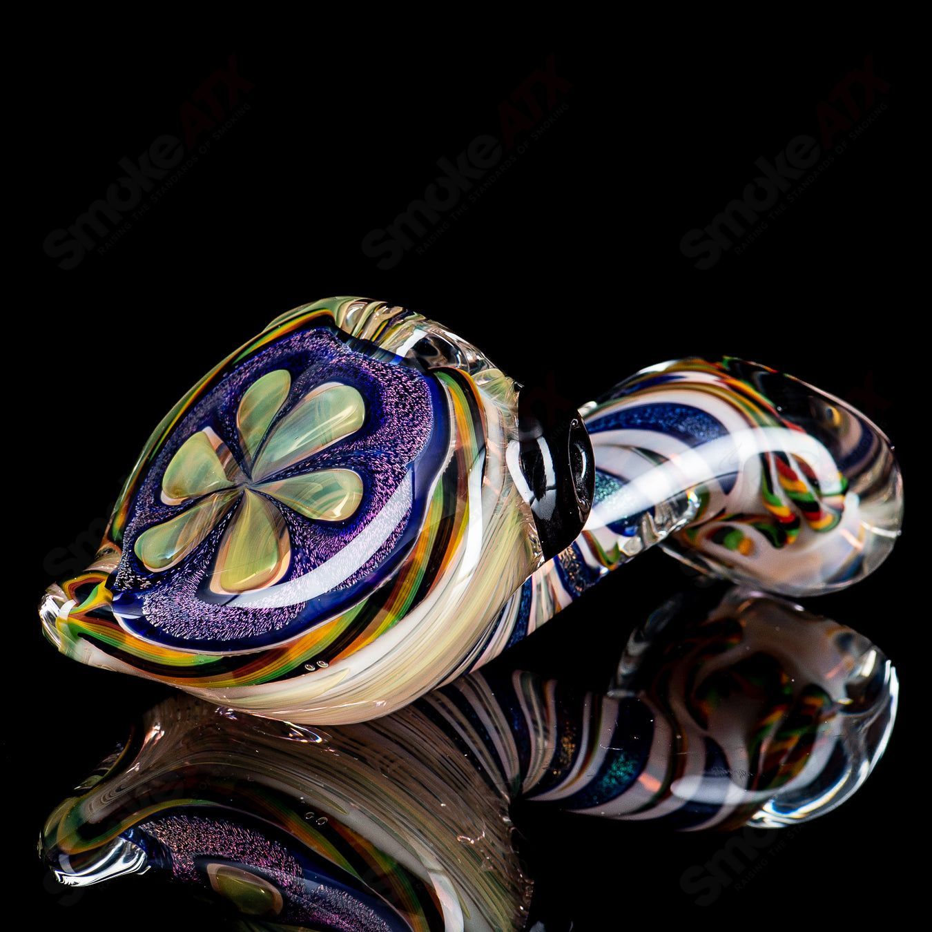 #3 Dichro Flower Sherlock Talent Glass - Smoke ATX 