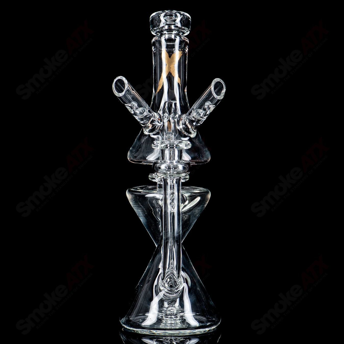 Clear Xhalecycler RAM Robert Mickelsen Glass - Smoke ATX 