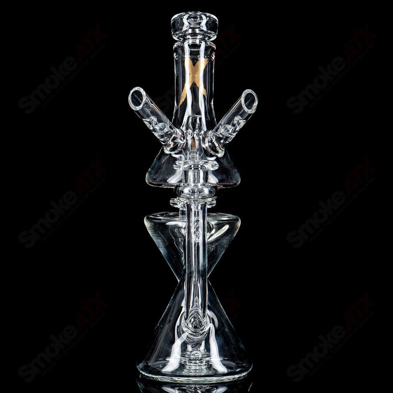 Clear Xhalecycler RAM Robert Mickelsen Glass - Smoke ATX 