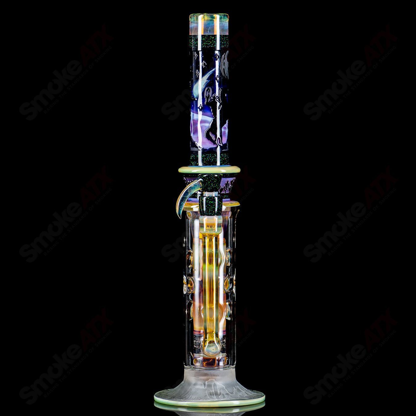 Fab In-Cycler Tube by Subliminal Glass - Smoke ATX 