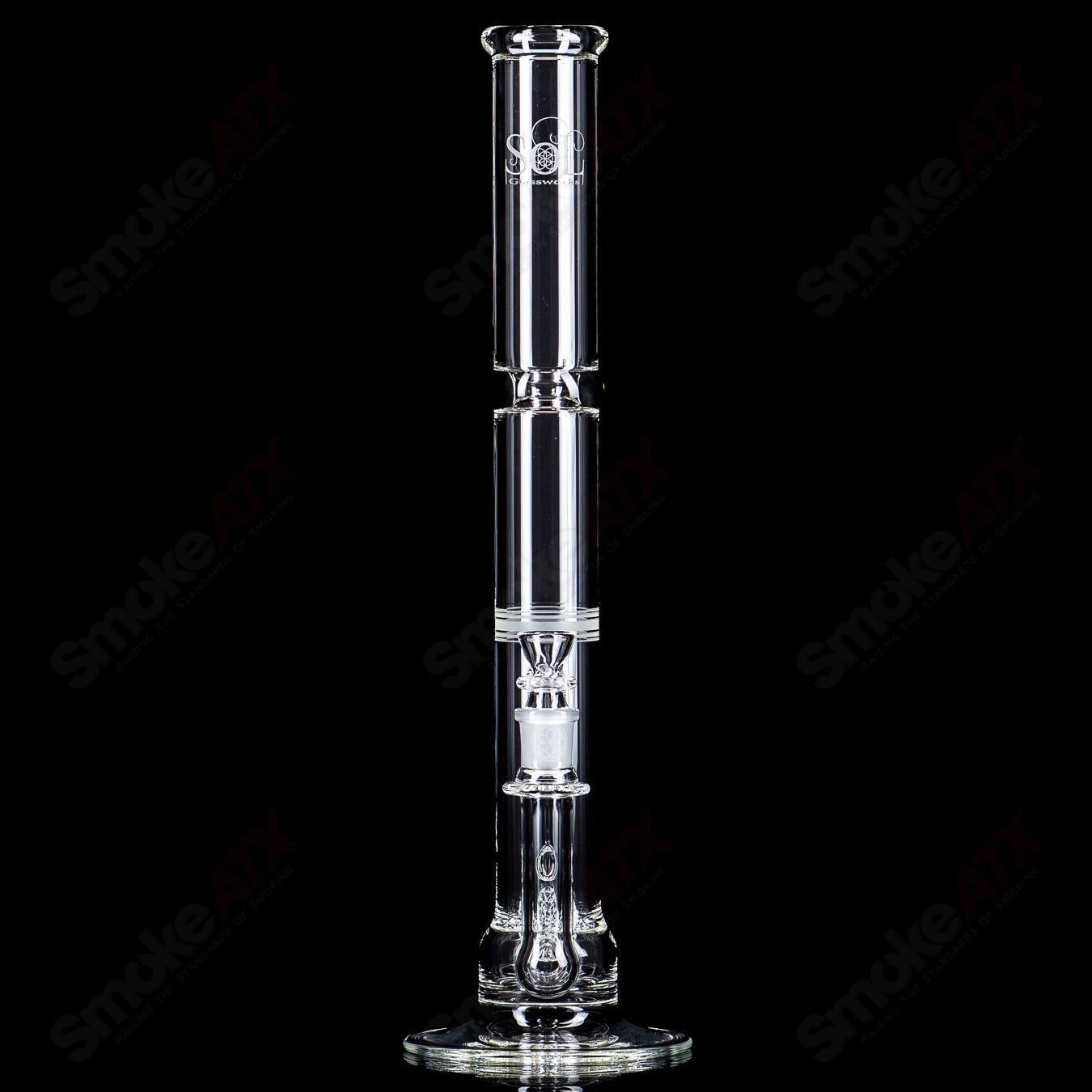 #2 SoL45 Lace-Sphere SoL Glassworks - Smoke ATX