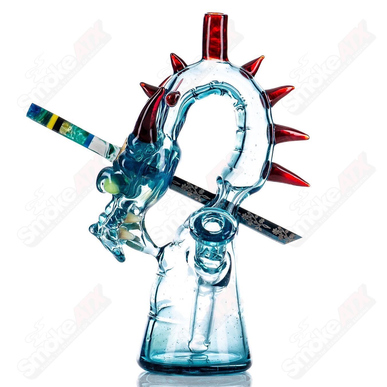 Marina Mini Dragon Rig by Tony Kazy - Smoke ATX