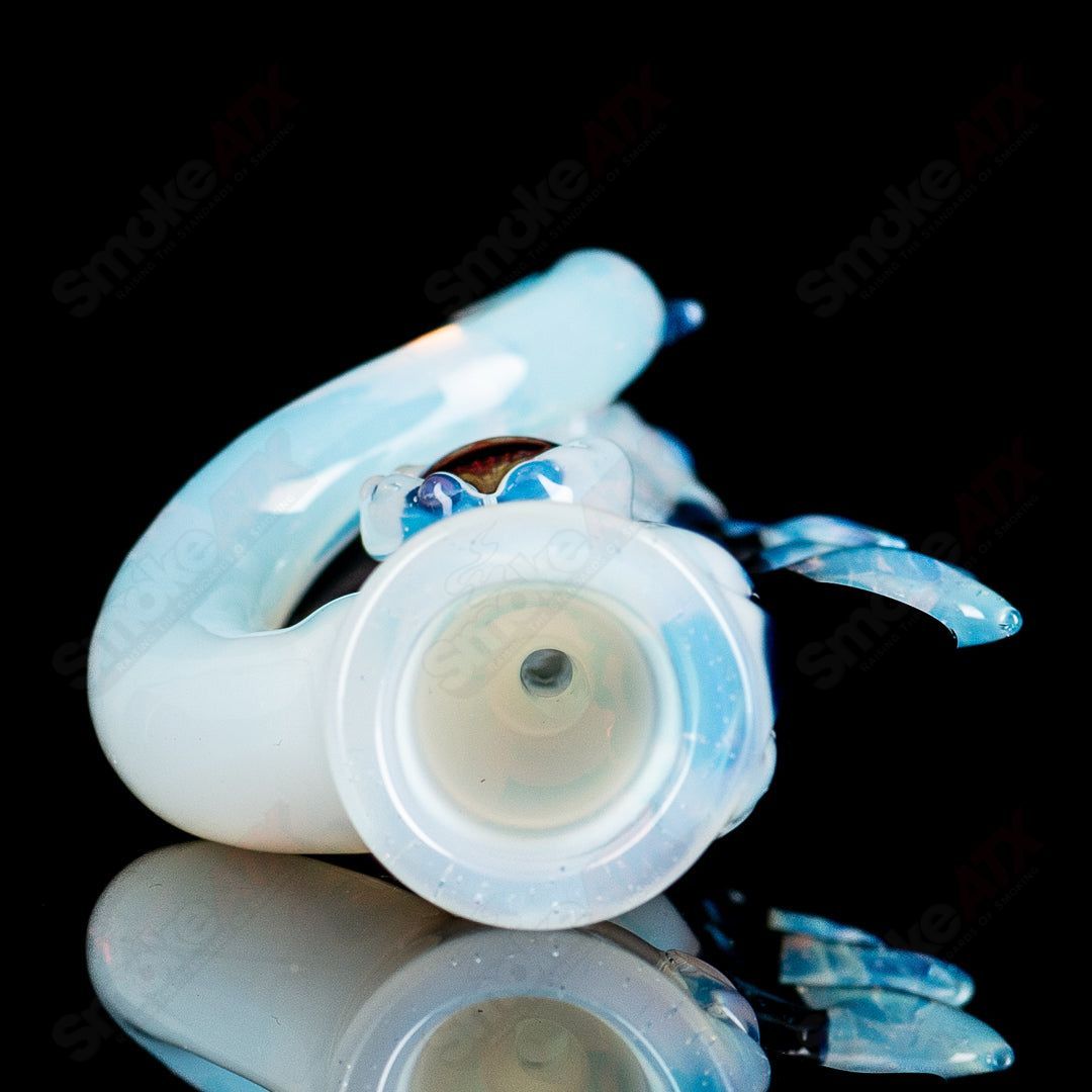 #3 Octopus Chillum by Mako Glass - Smoke ATX 