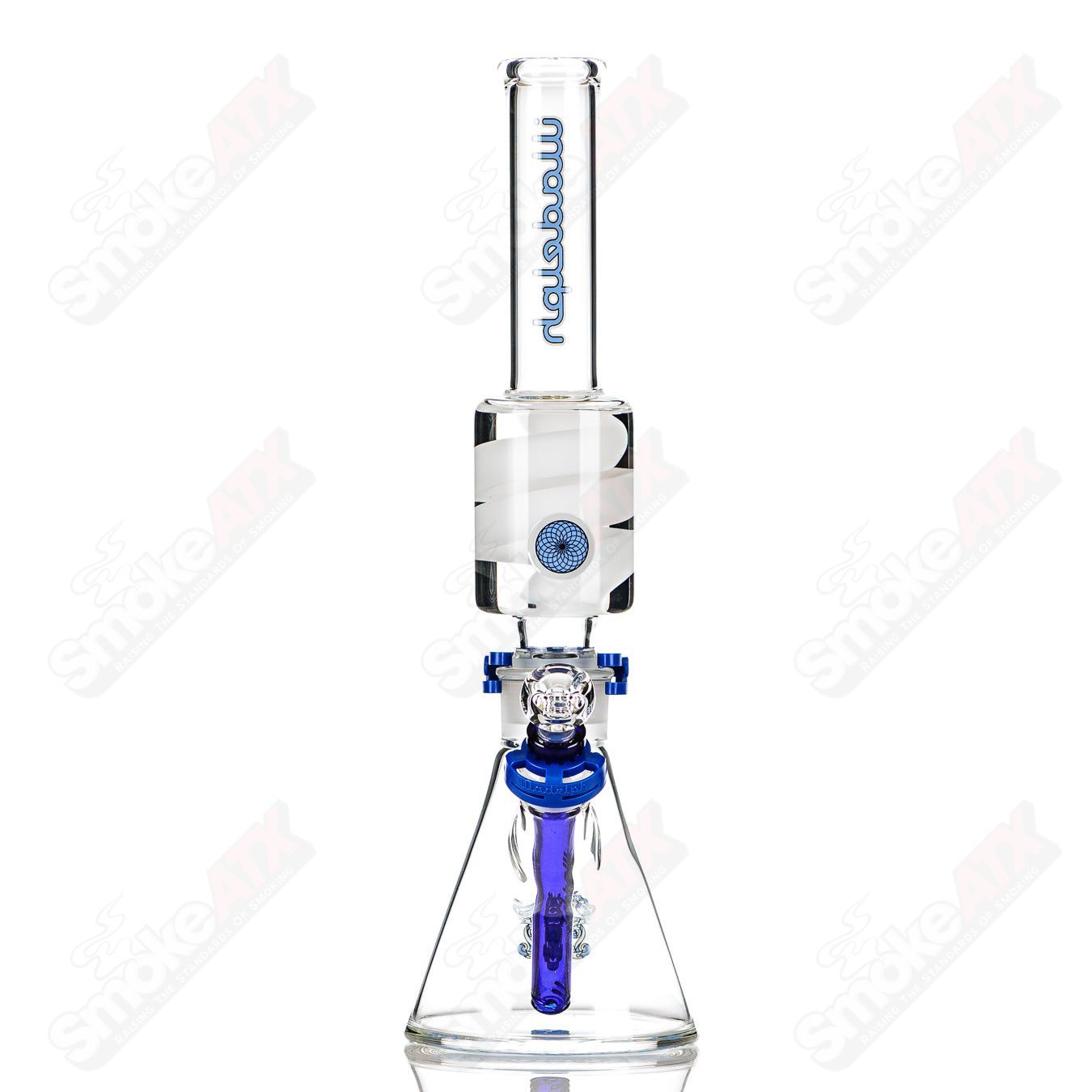Medium (Blue) Detachable Coil Beaker Illadelph - Smoke ATX