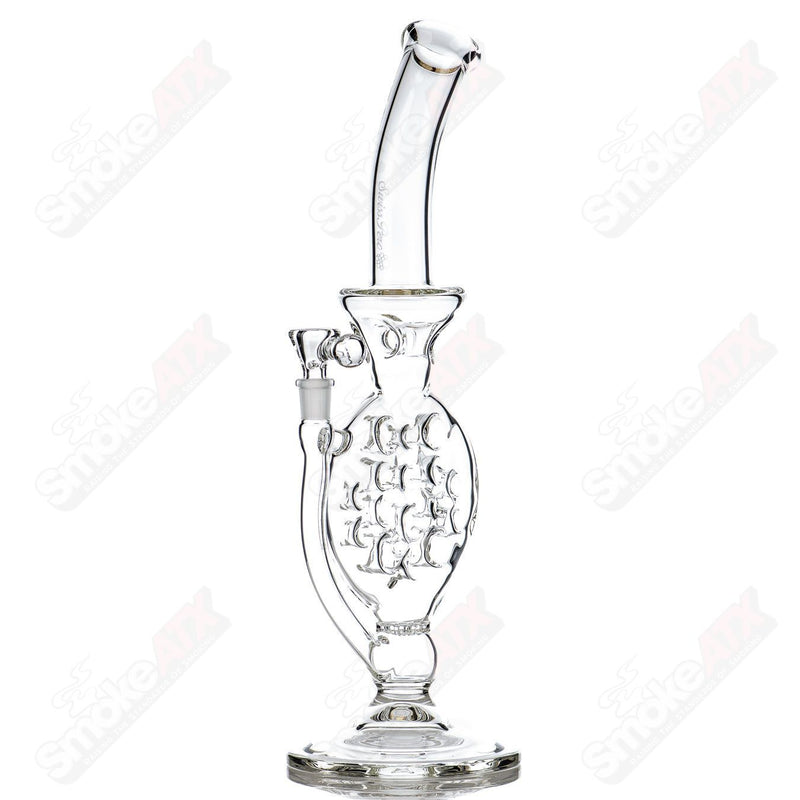 Swiss Perc Full-Size Side Feeder w/ Triple Donut Crown - Smoke ATX