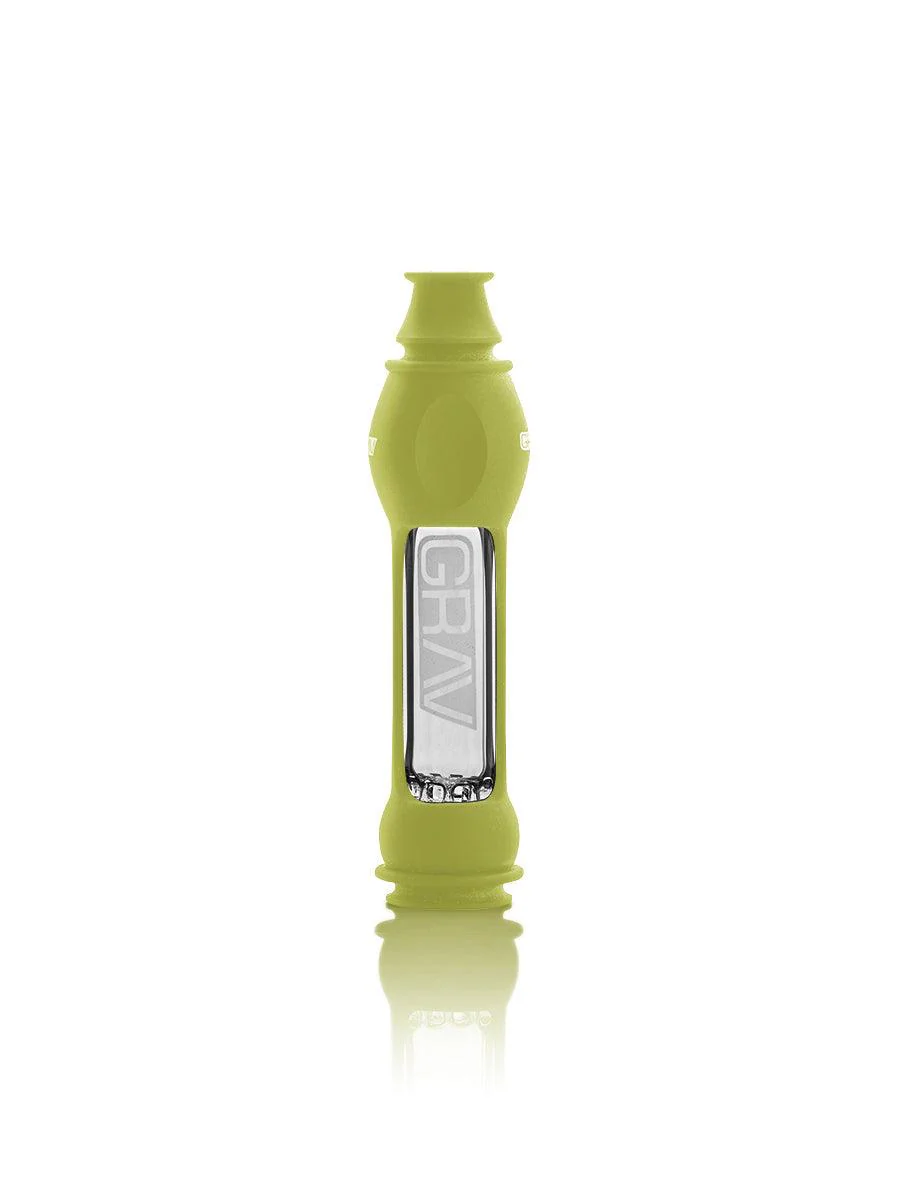 Green 16mm Grav Octo-Taster w/ Silicone - Smoke ATX 
